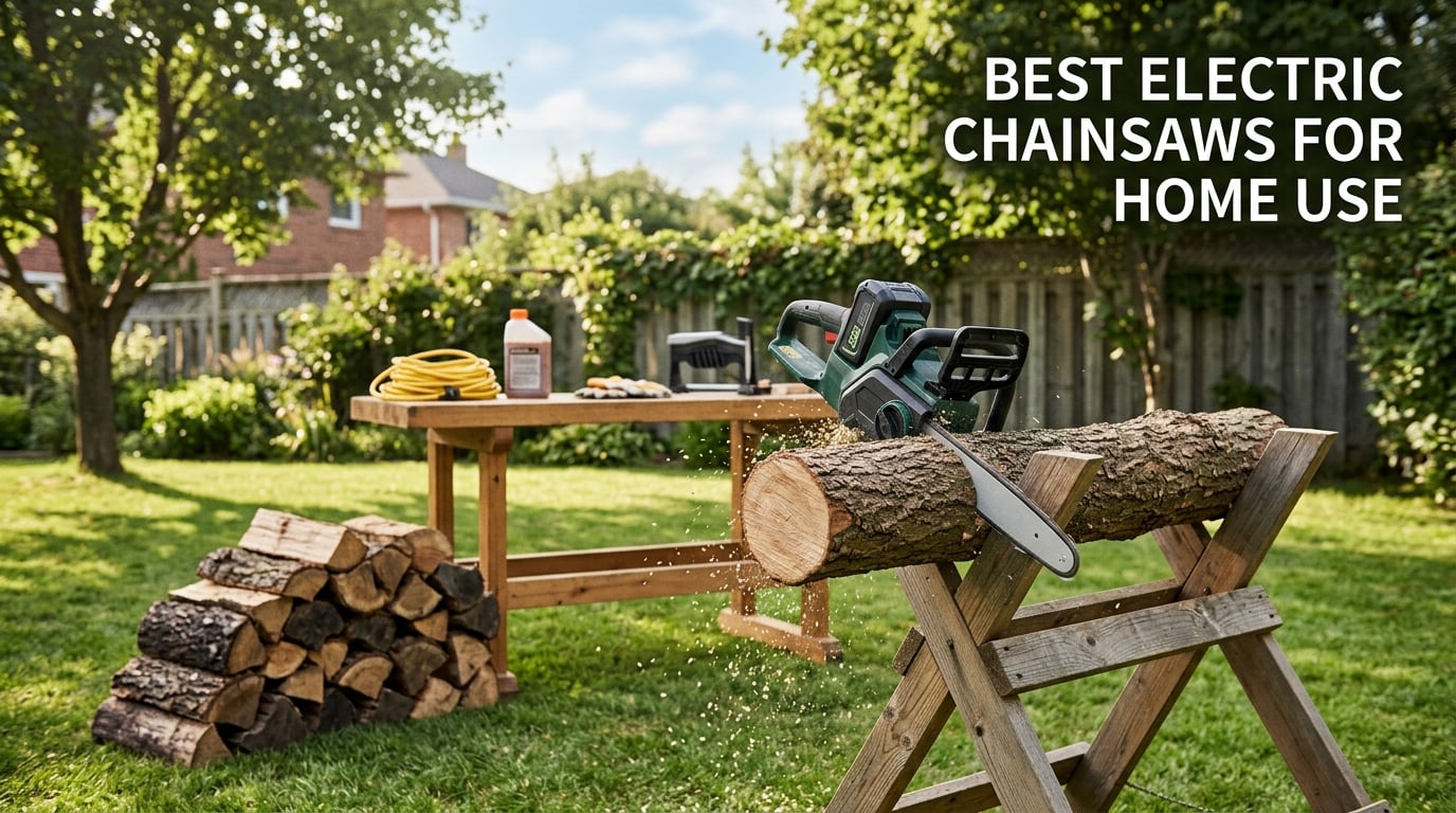 best electric chainsaws for home use
