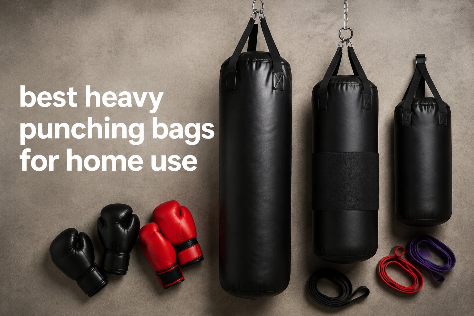 best heavy punching bags for home use