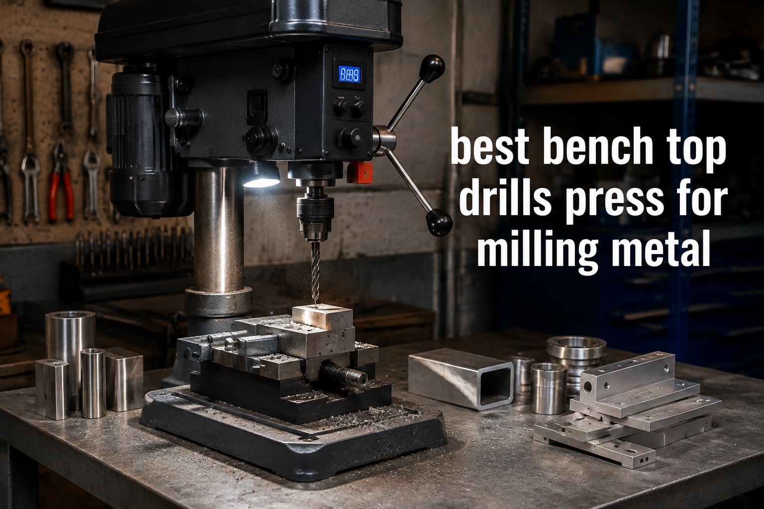 best bench top drills press for milling metal