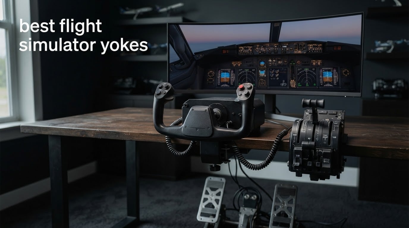 best flight simulator yokes