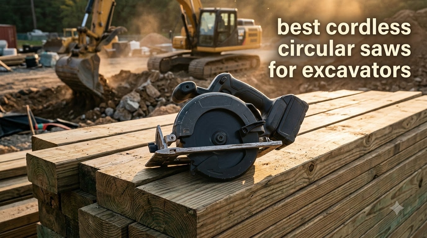 best cordless circular saws for excavators