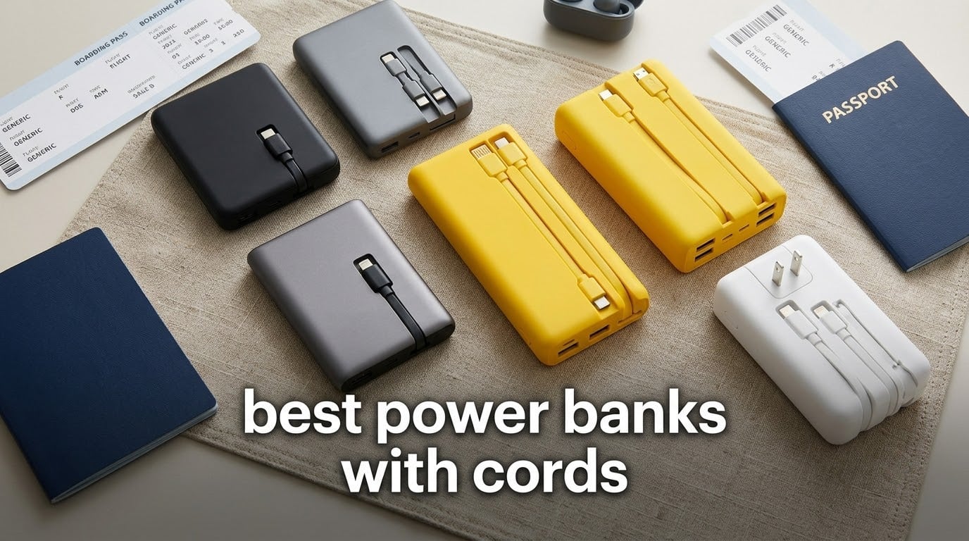 best power banks with cords