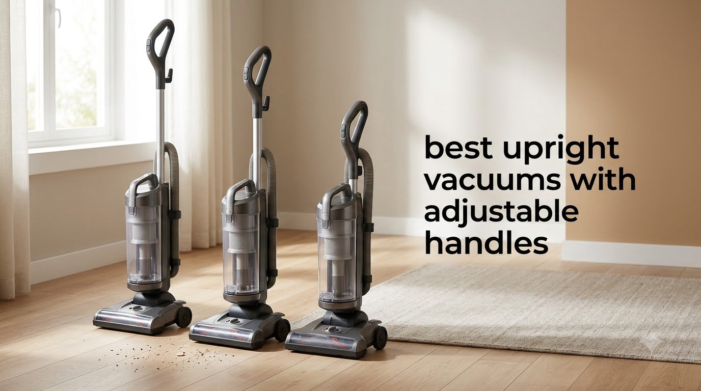 best upright vacuums with adjustable handles