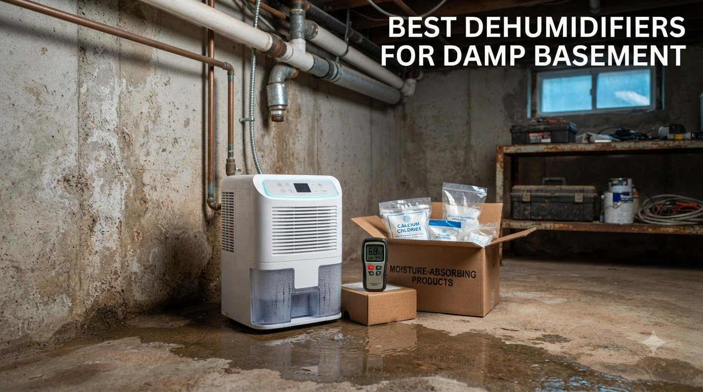 best dehumidifiers for damp basement