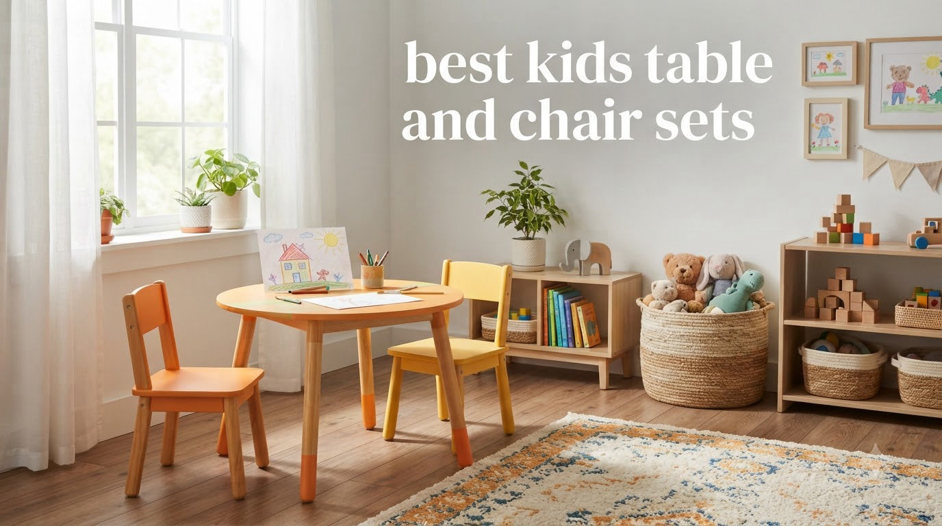 best kids table and chair sets