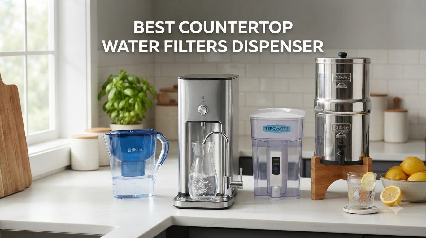 best countertop water filters dispenser