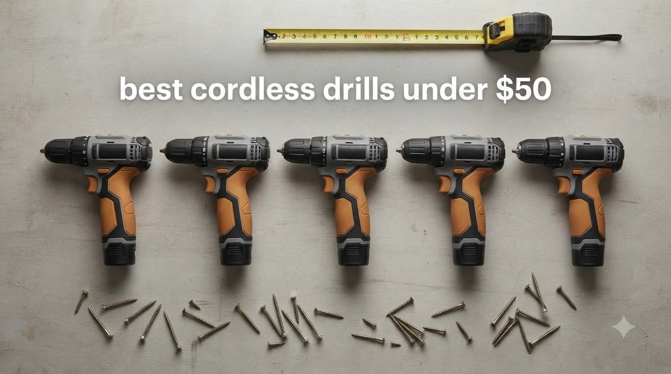 best cordless drills under $50