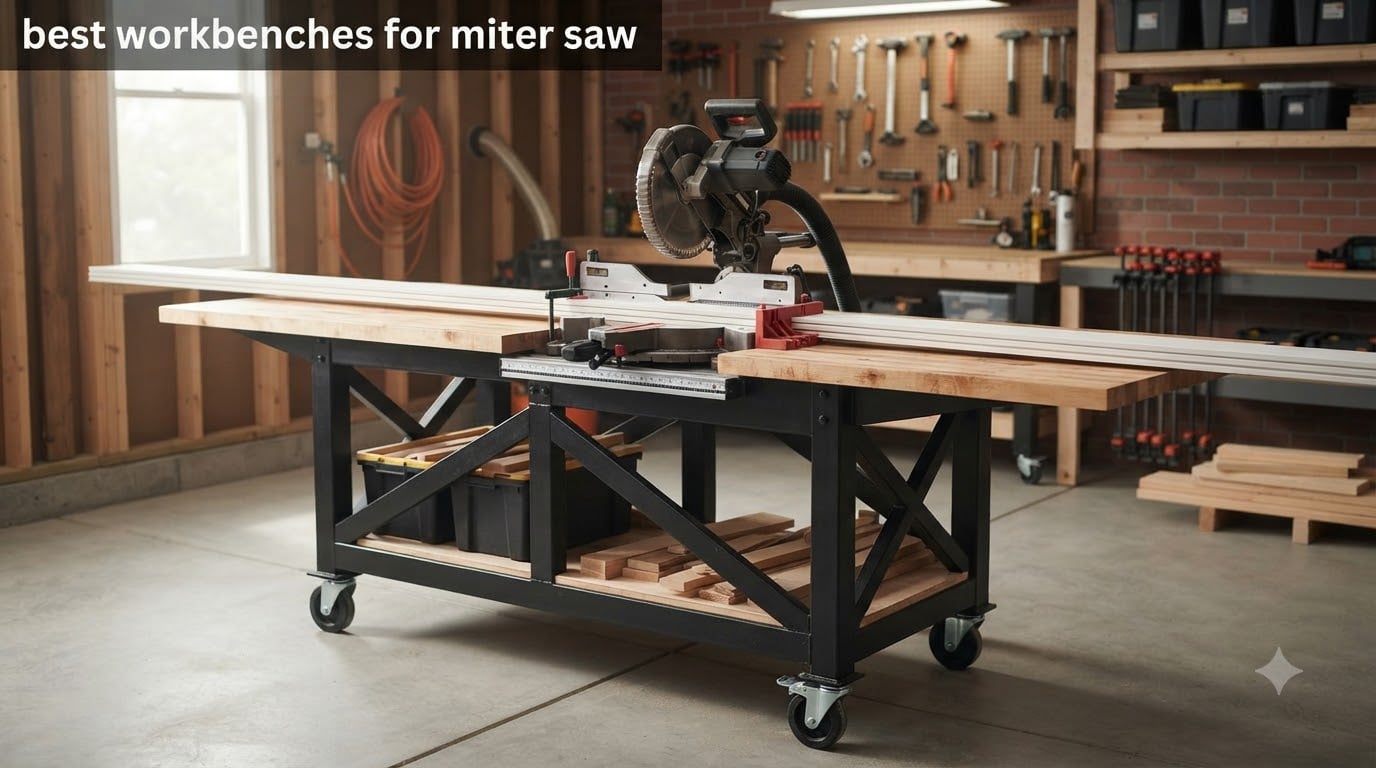 best workbenches for miter saw
