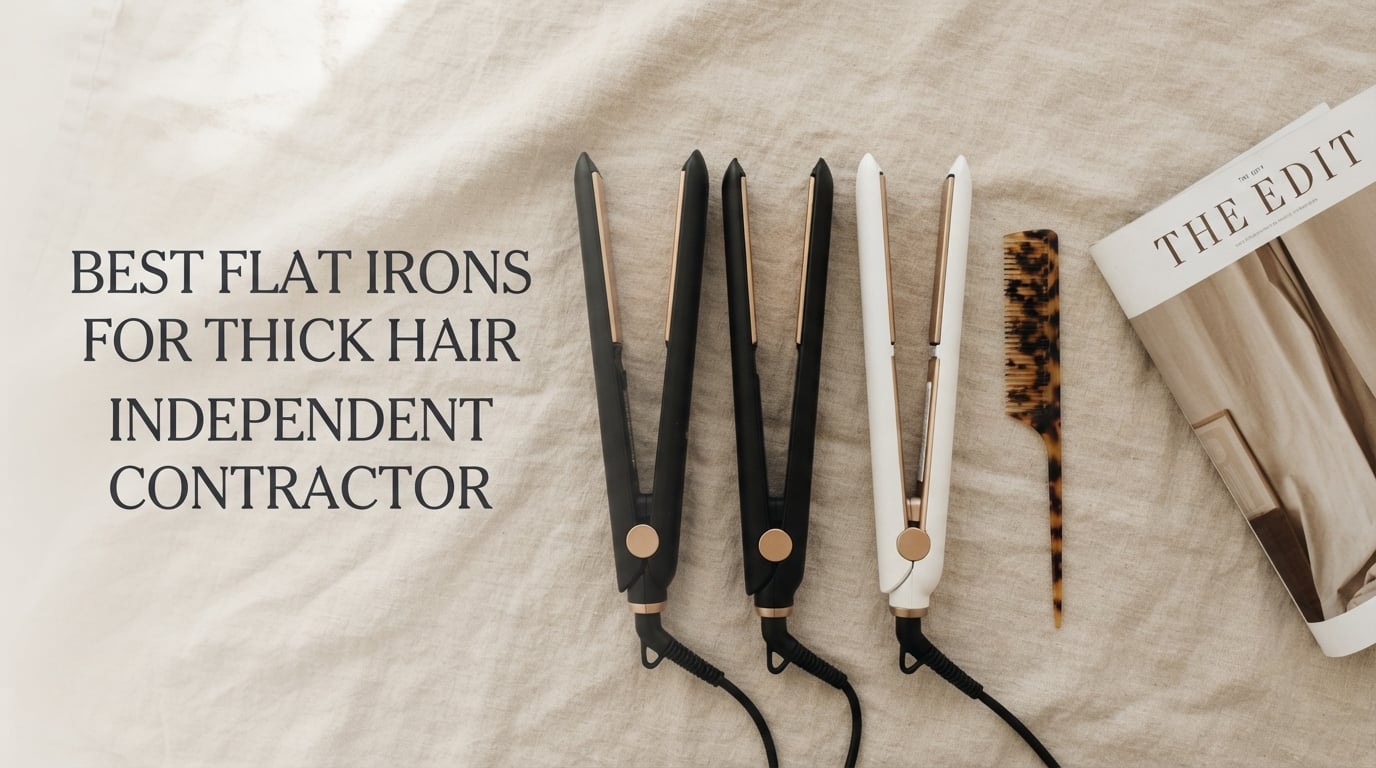 best flat irons for thick hair independent contractor