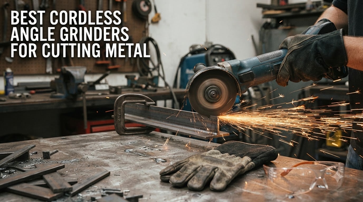 best cordless angle grinders for cutting metal