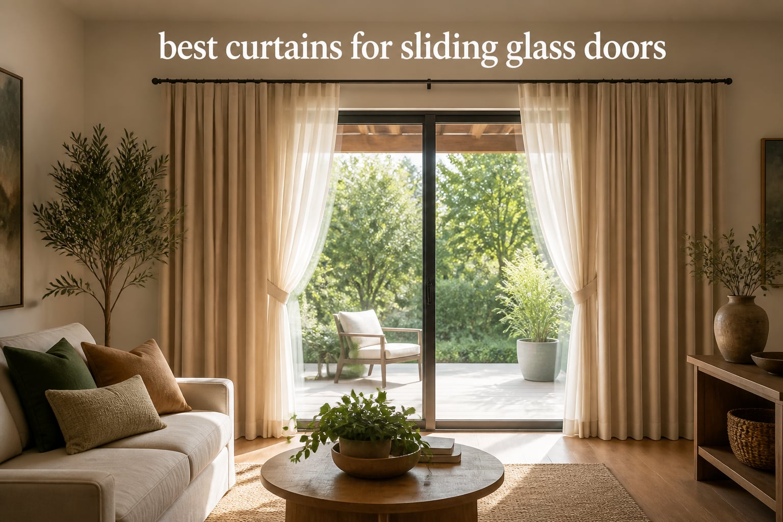 best curtains for sliding glass doors