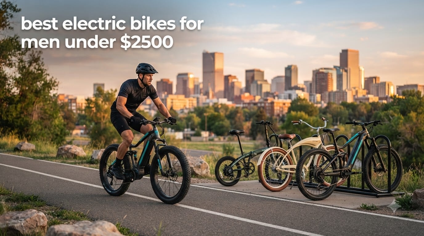 best electric bikes for men under $2500