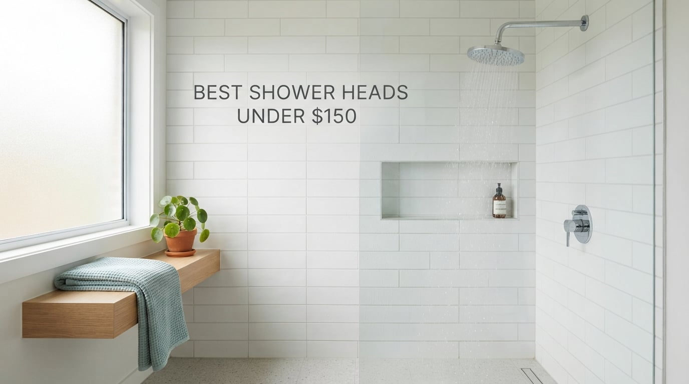 best shower heads under $150