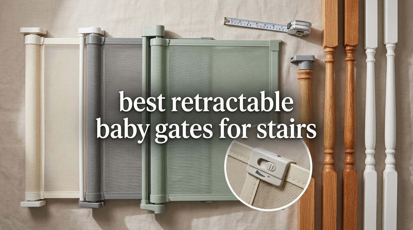 best retractable baby gates for stairs