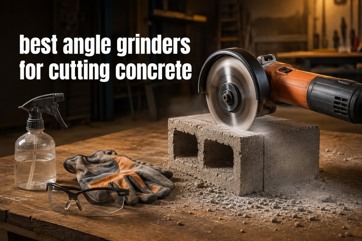 best angle grinders for cutting concrete