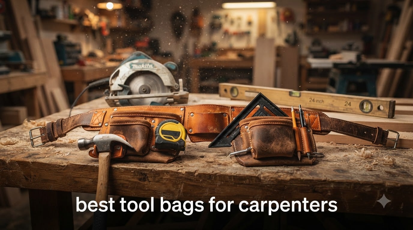 best tool bags for carpenters