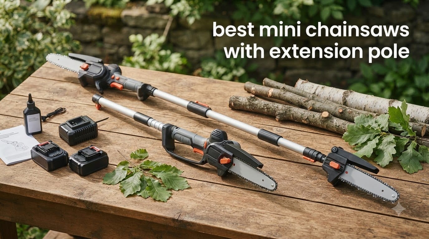 best mini chainsaws with extension pole