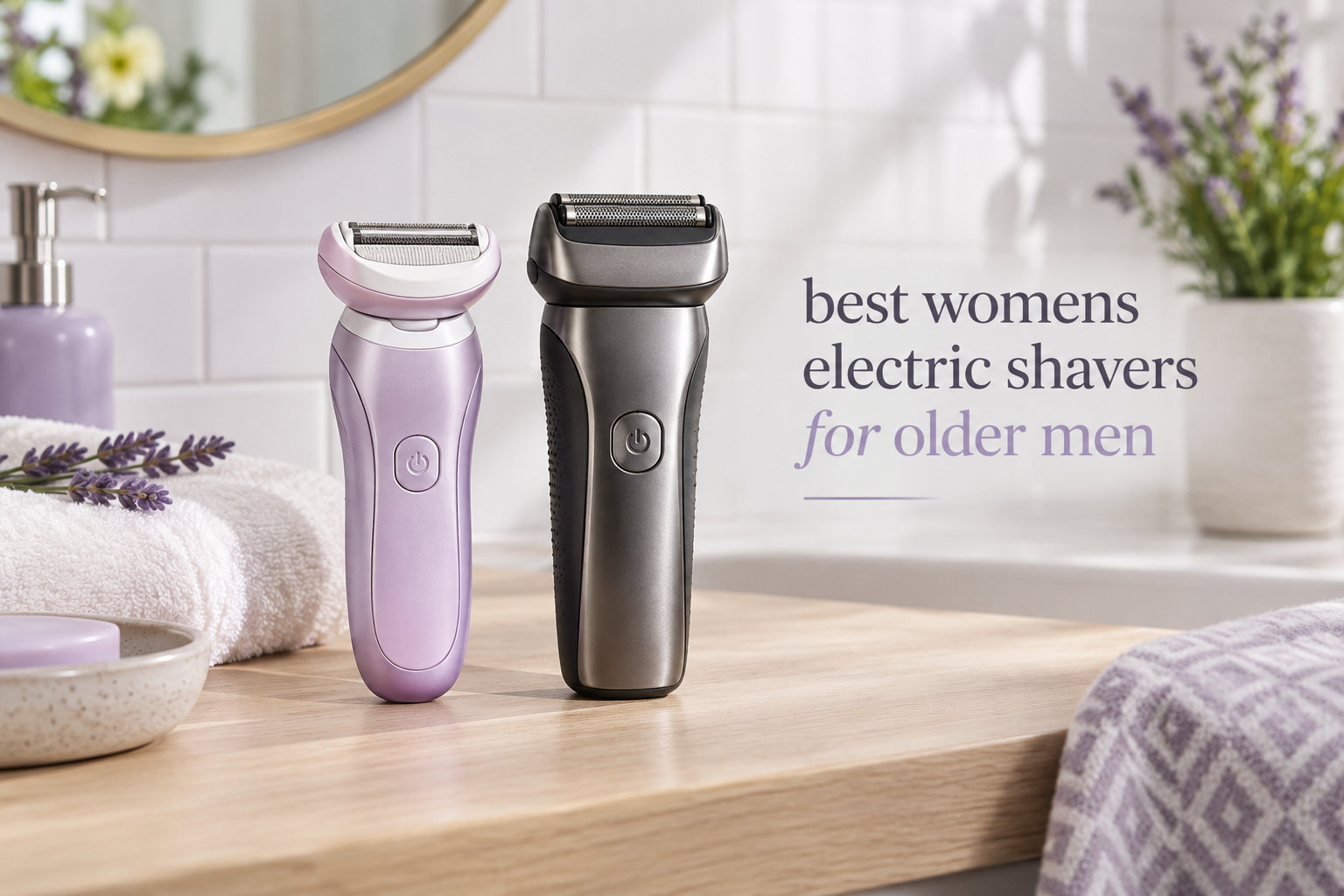 best womens electric shavers for older men