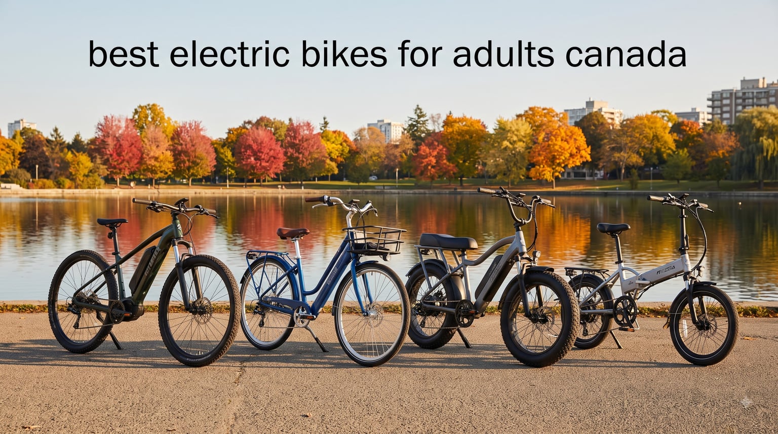 best electric bikes for adults canada