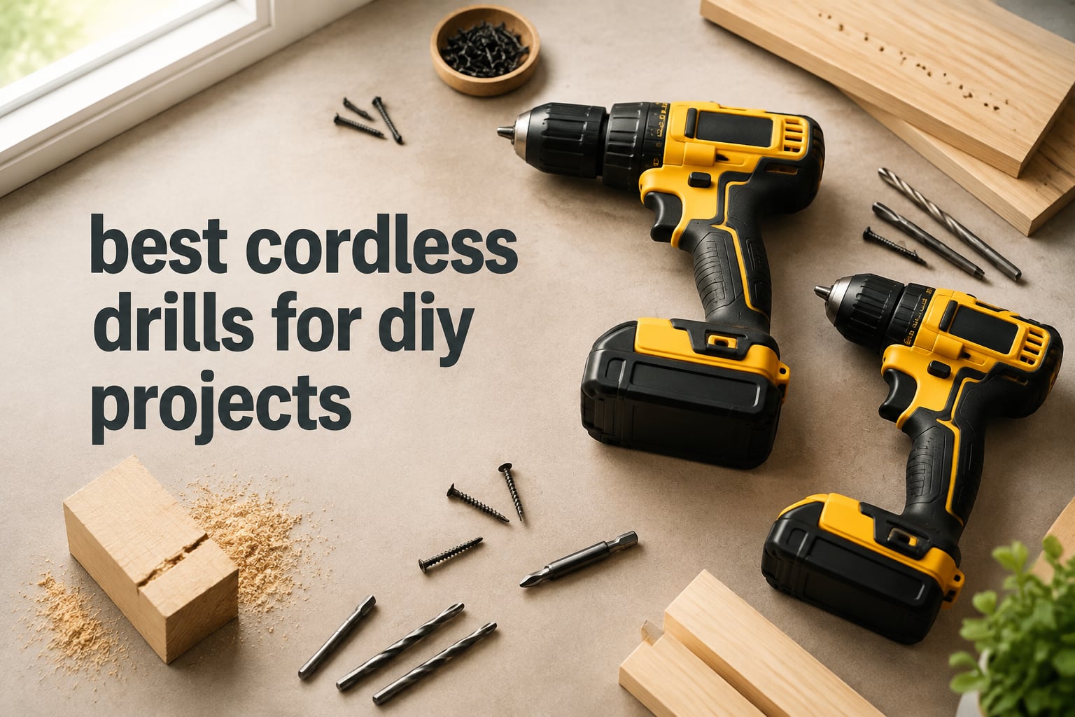 best cordless drills for diy projects