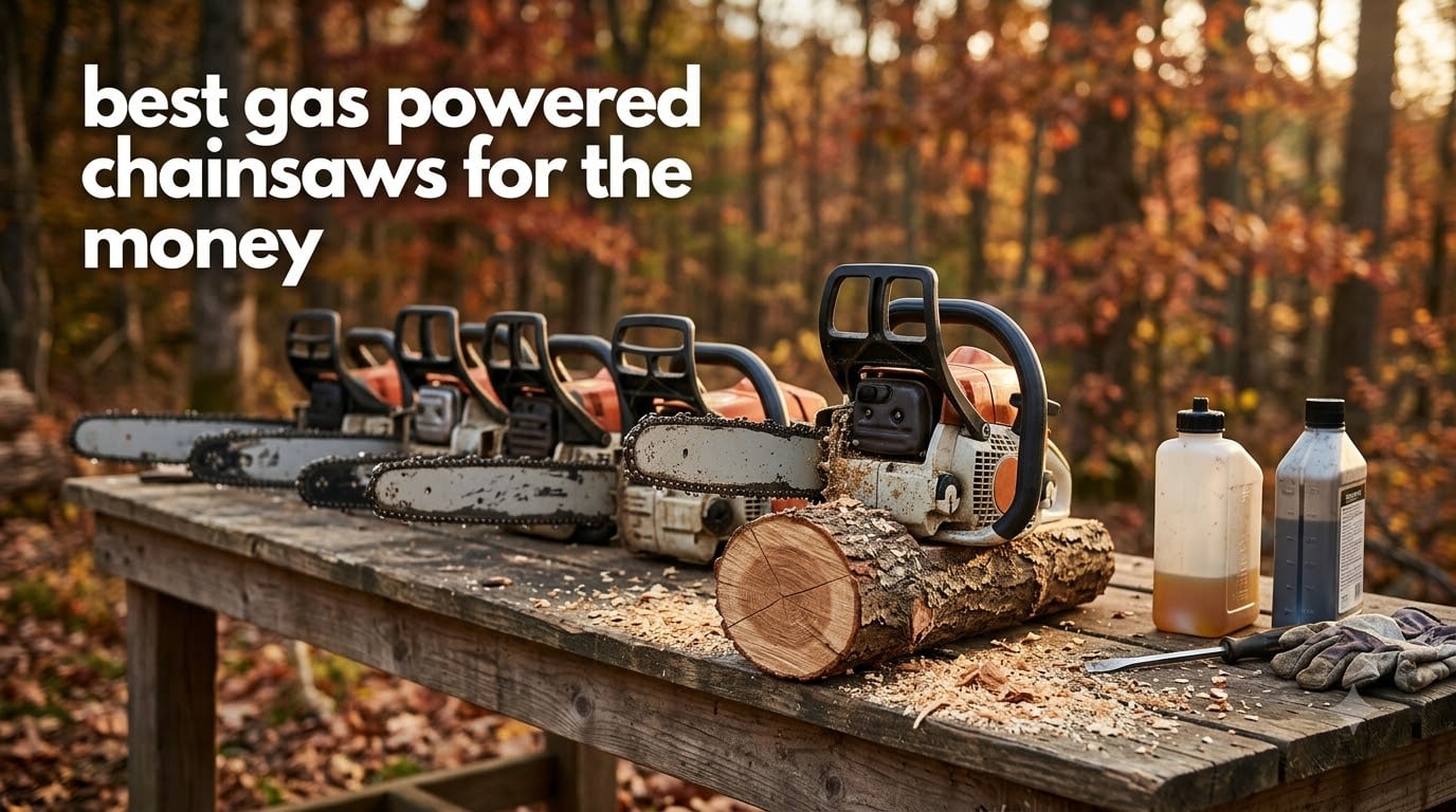 best gas powered chainsaws for the money