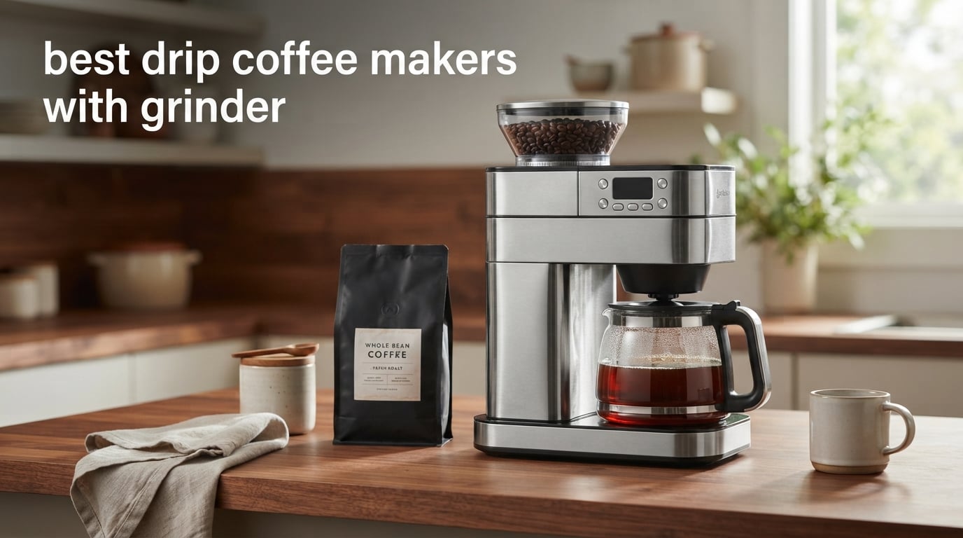 best drip coffee makers with grinder
