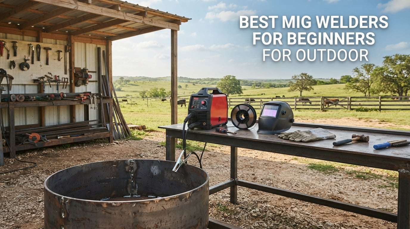 best mig welders for beginners for outdoor