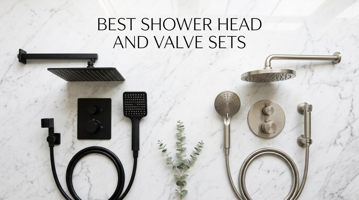 best shower head and valve sets