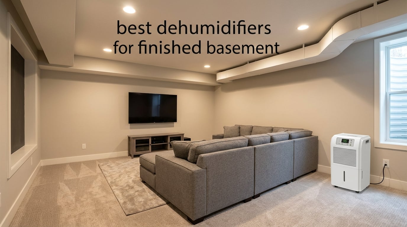 best dehumidifiers for finished basement