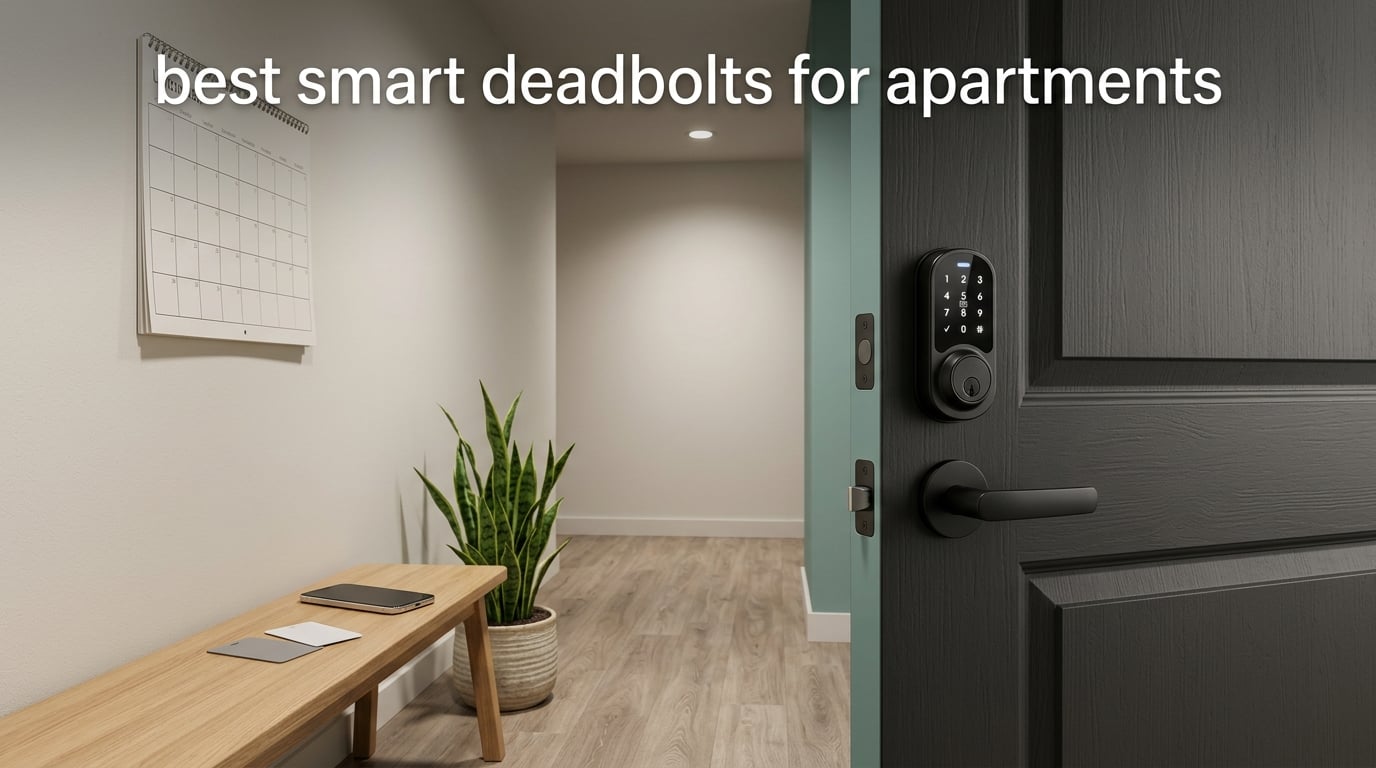 best smart deadbolts for apartments