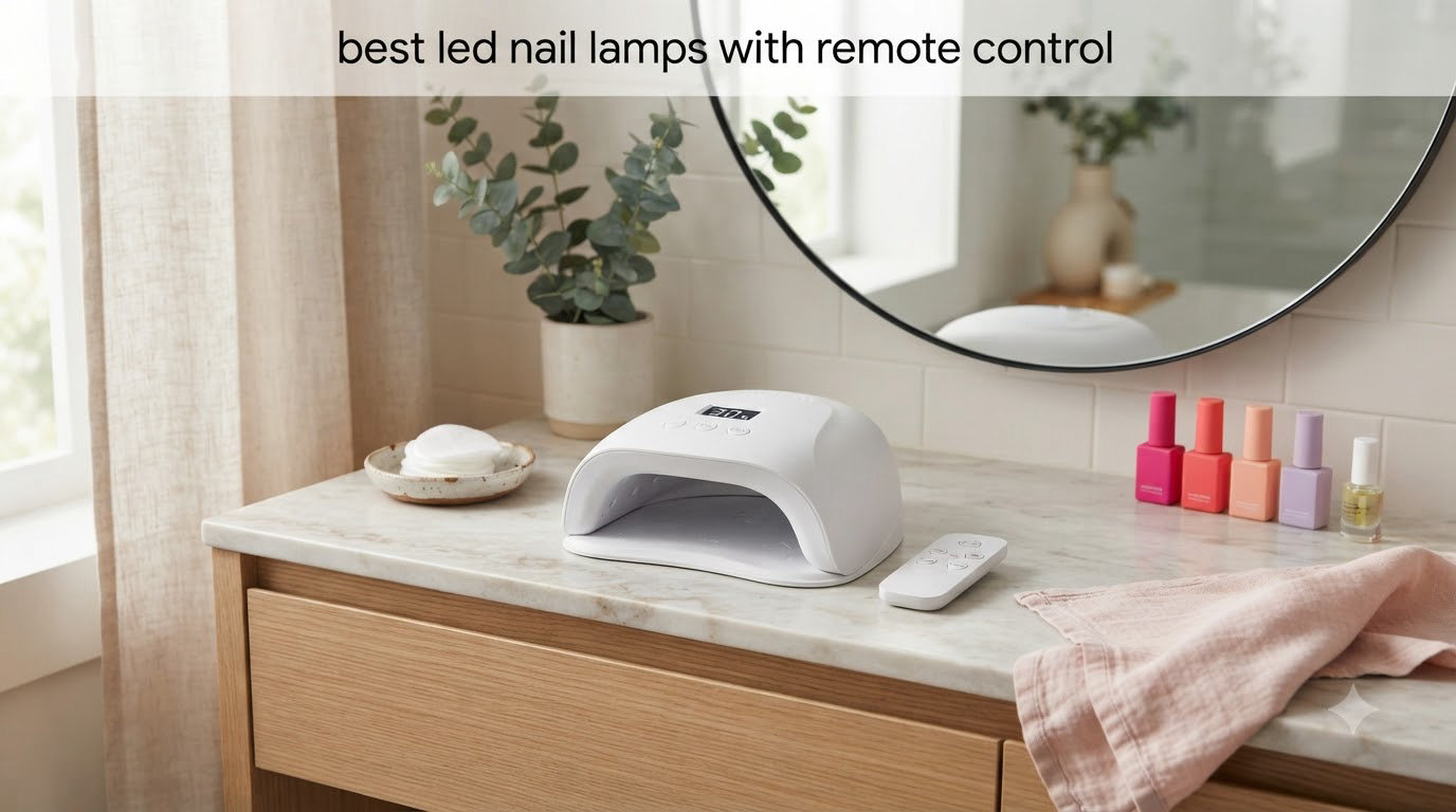 best led nail lamps with remote control