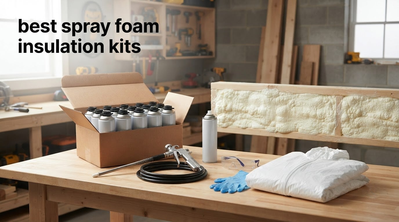 best spray foam insulation kits