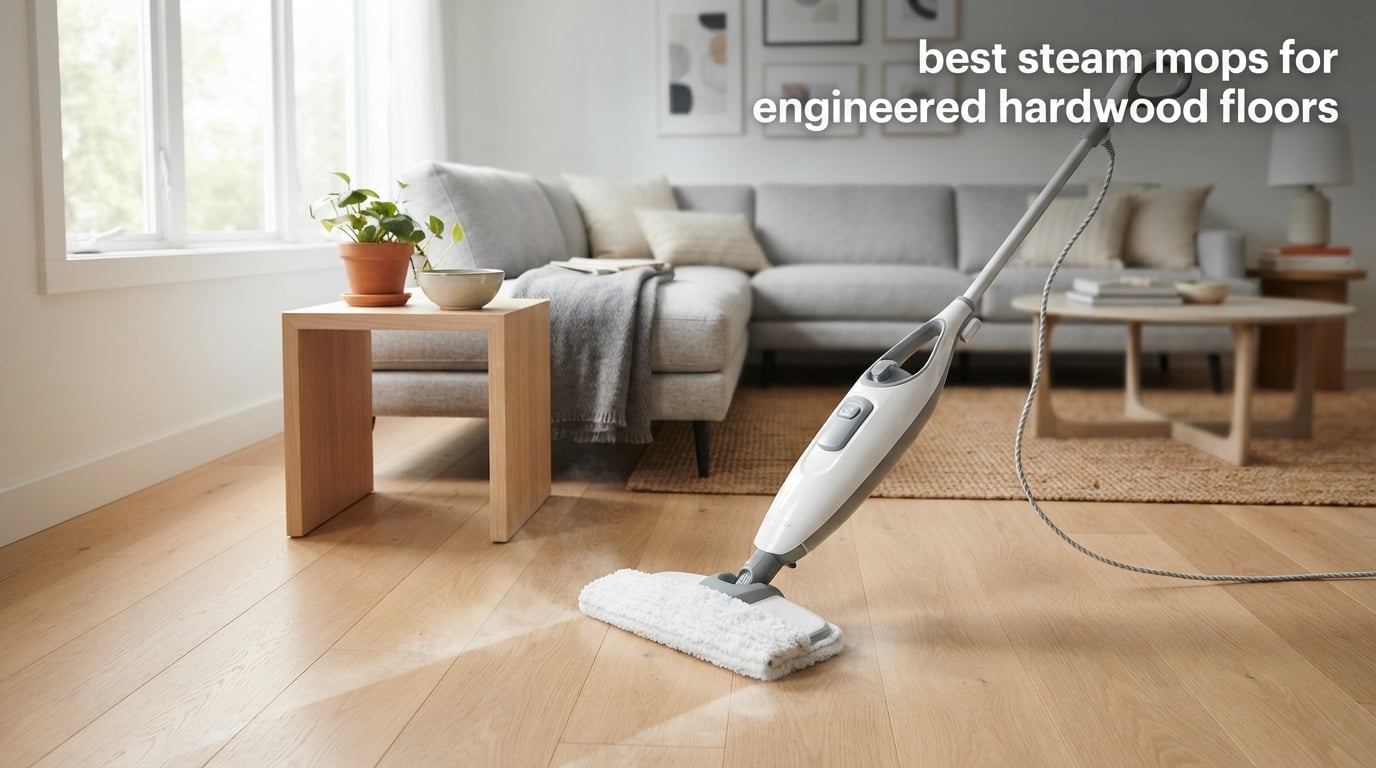 best steam mops for engineered hardwood floors