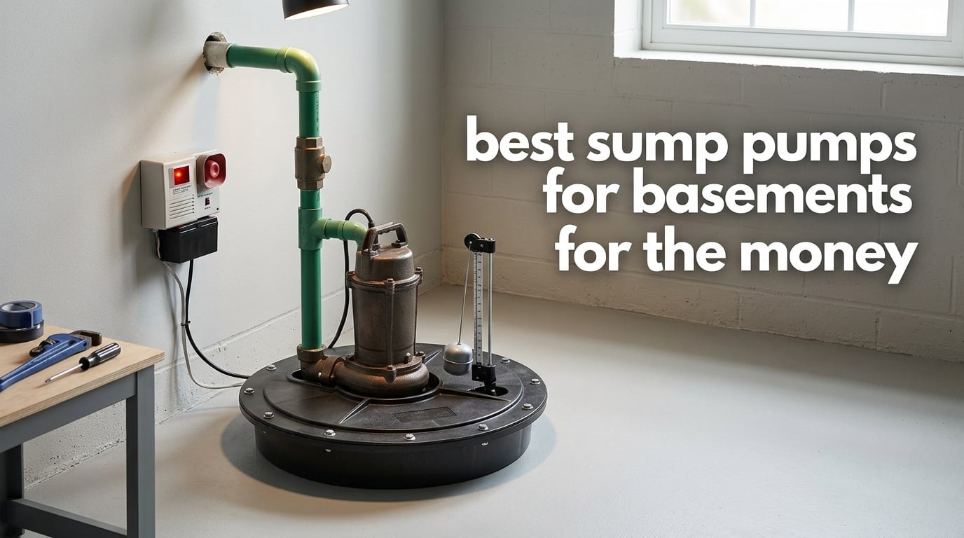 best sump pumps for basements for the money