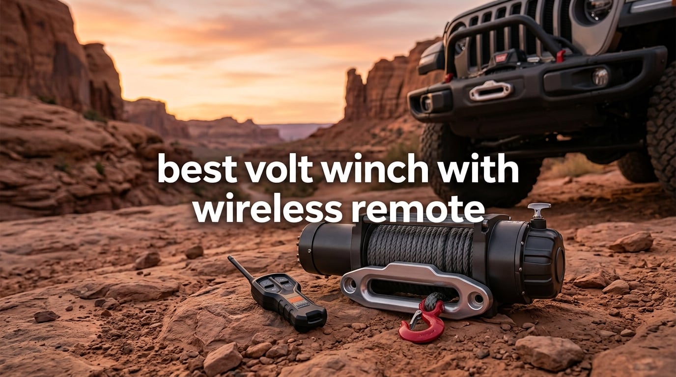 best 12 volt winch with wireless remote