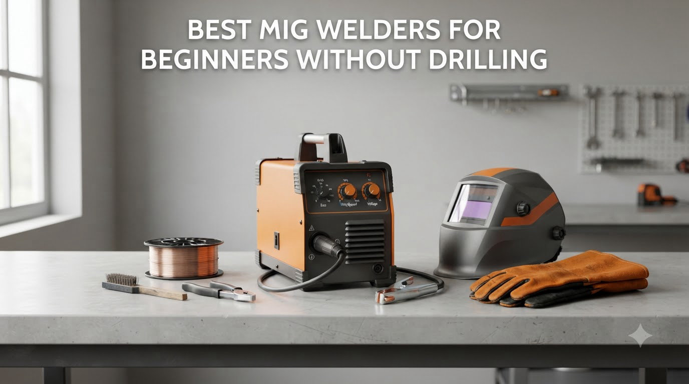 best mig welders for beginners without drilling