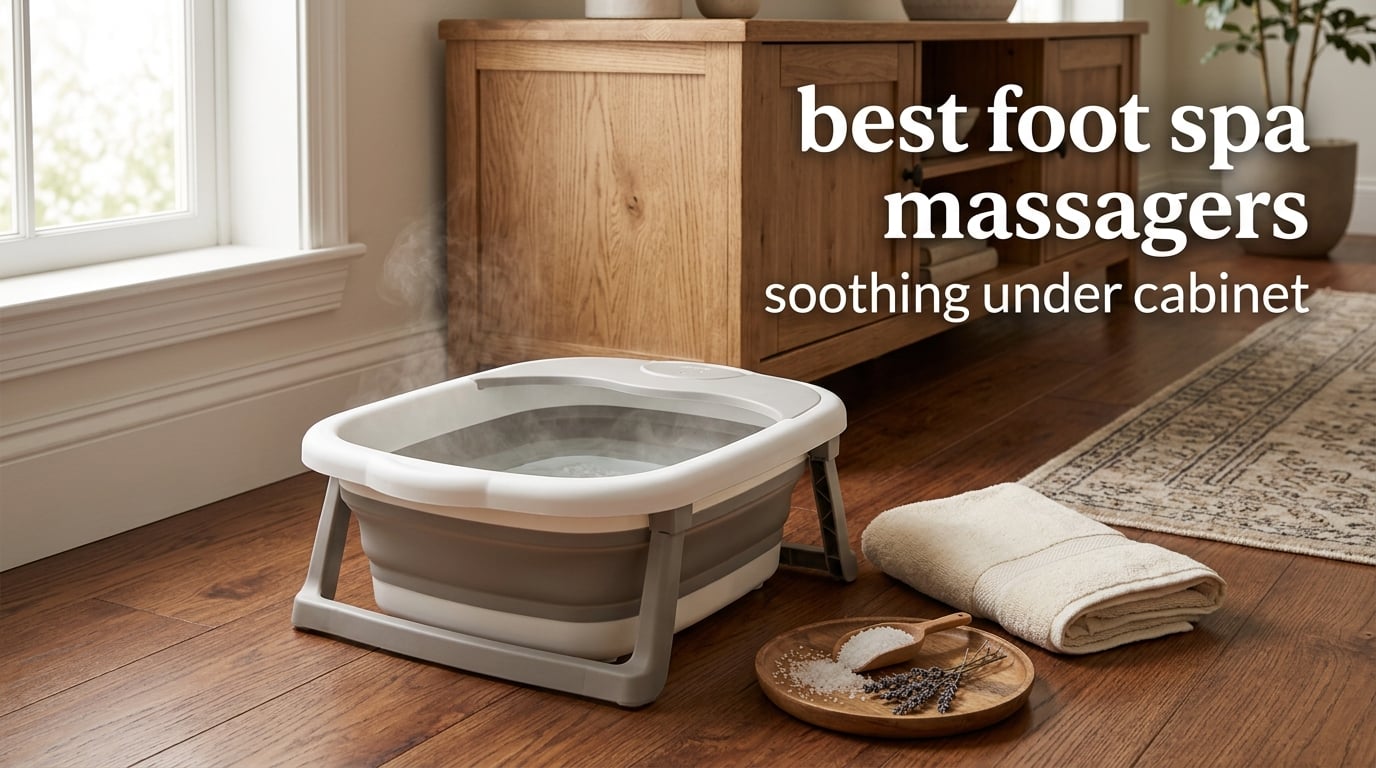 best foot spa massagers soothing under cabinet