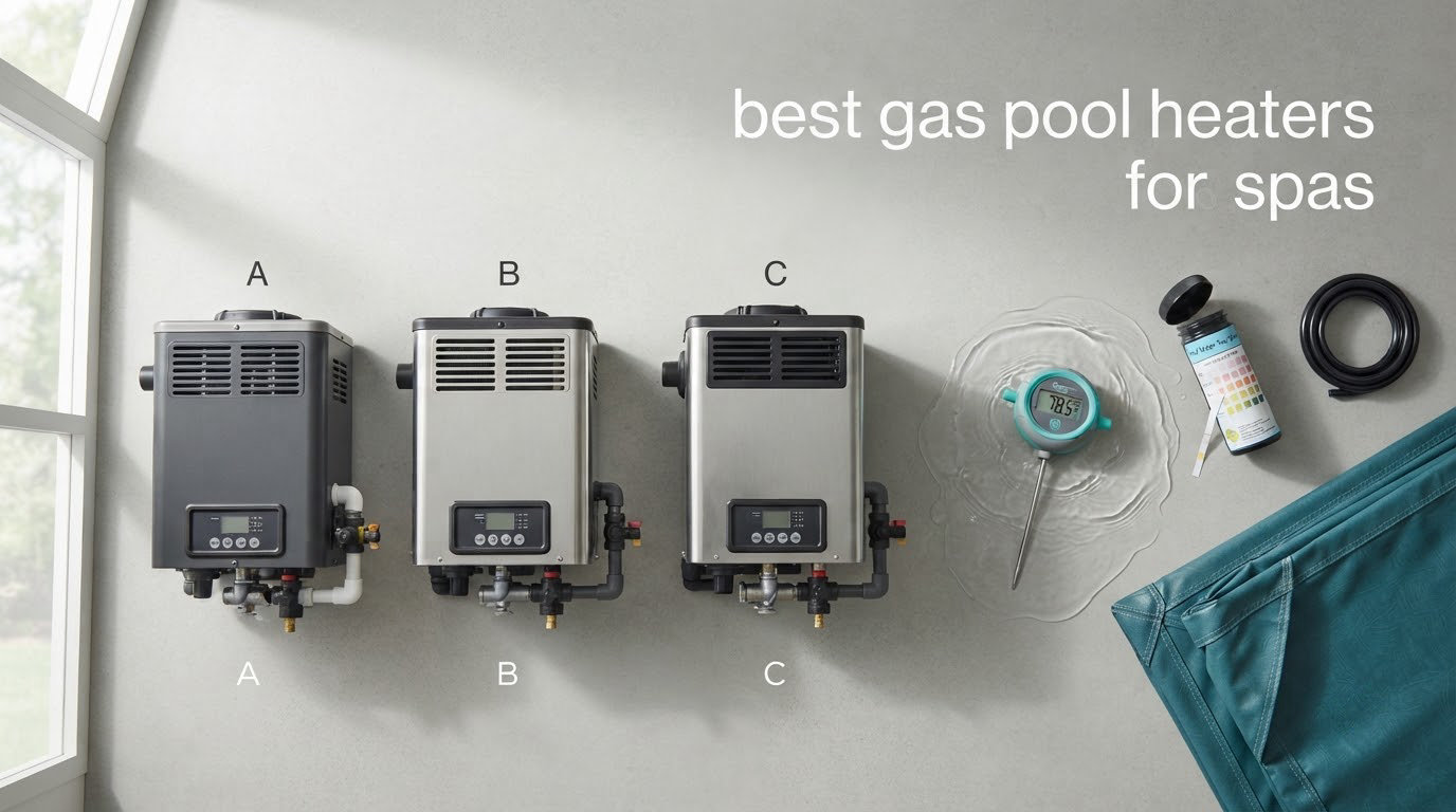 best gas pool heaters for spas