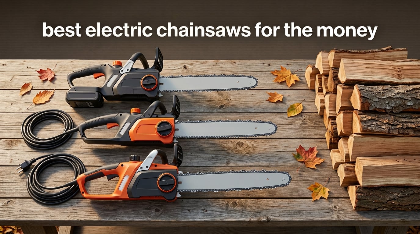 best electric chainsaws for the money