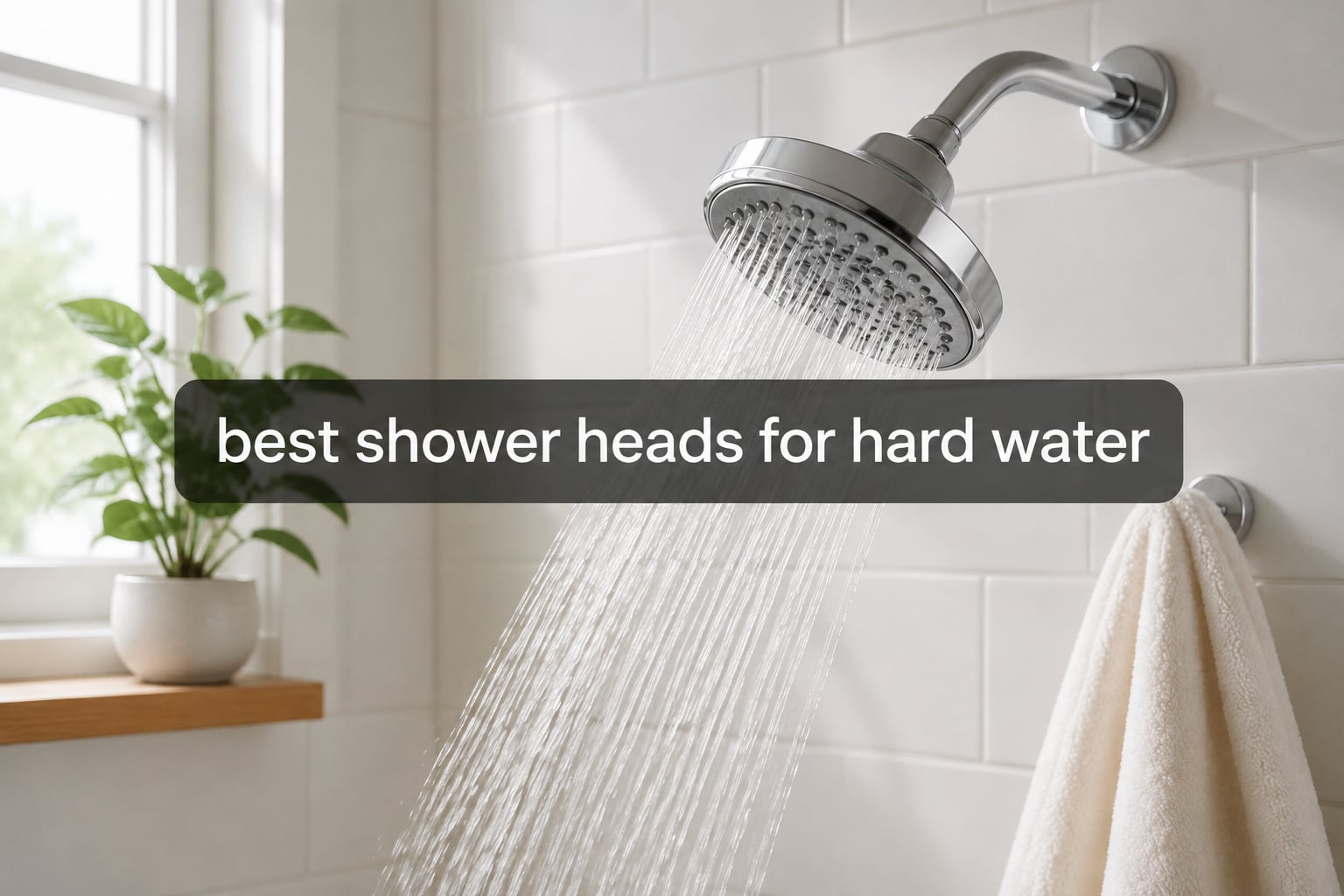 best shower heads for hard water