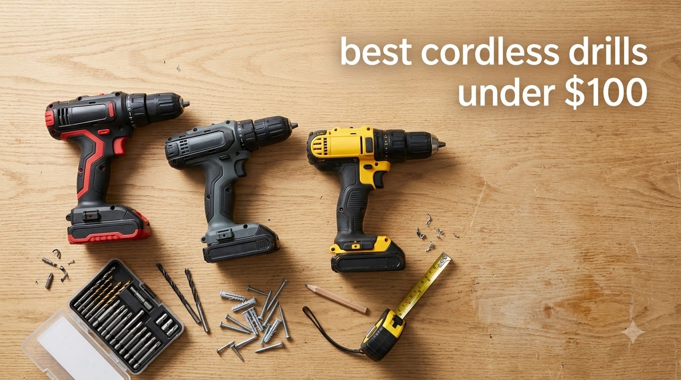 best cordless drills under $100