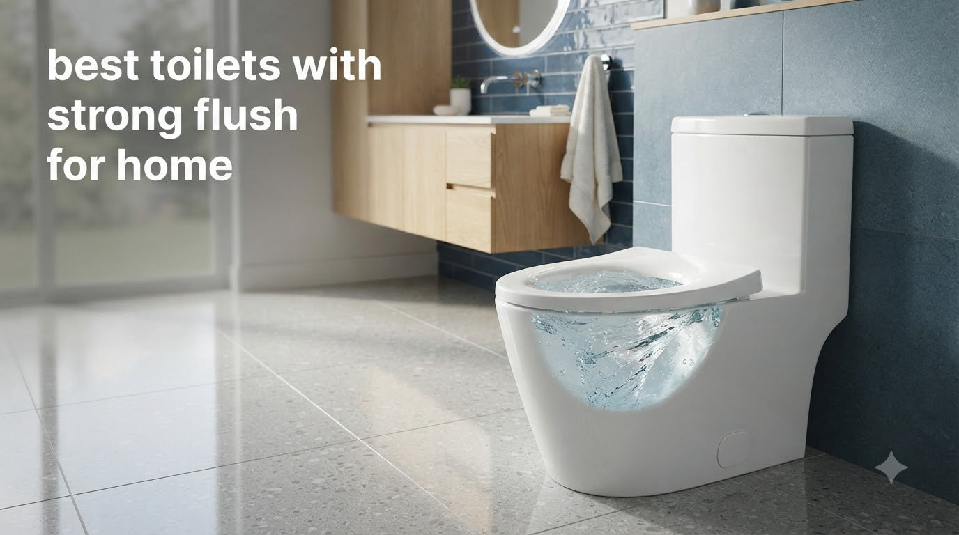 best toilets with strong flush for home