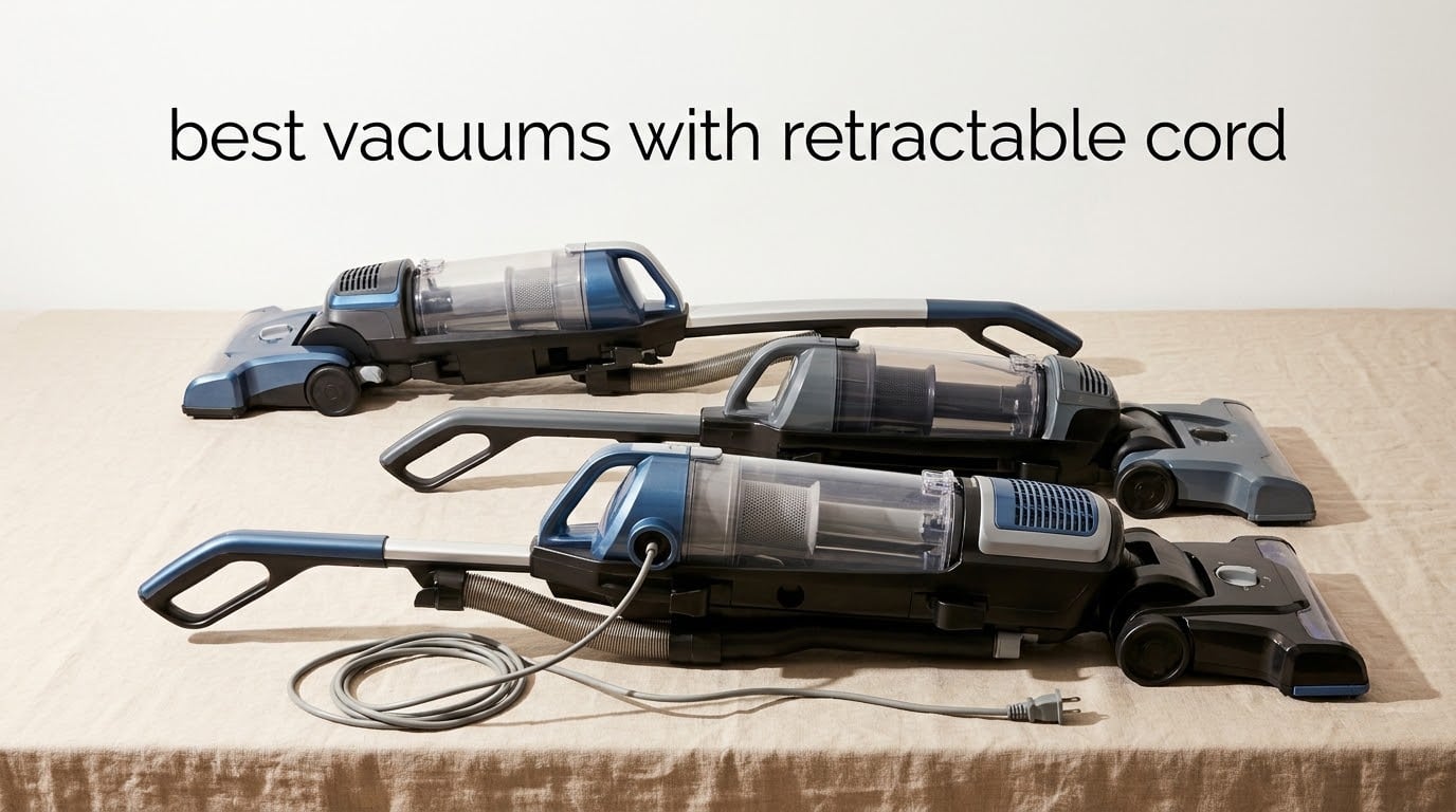 best vacuums with retractable cord