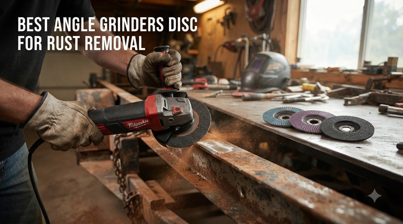 best angle grinders disc for rust removal