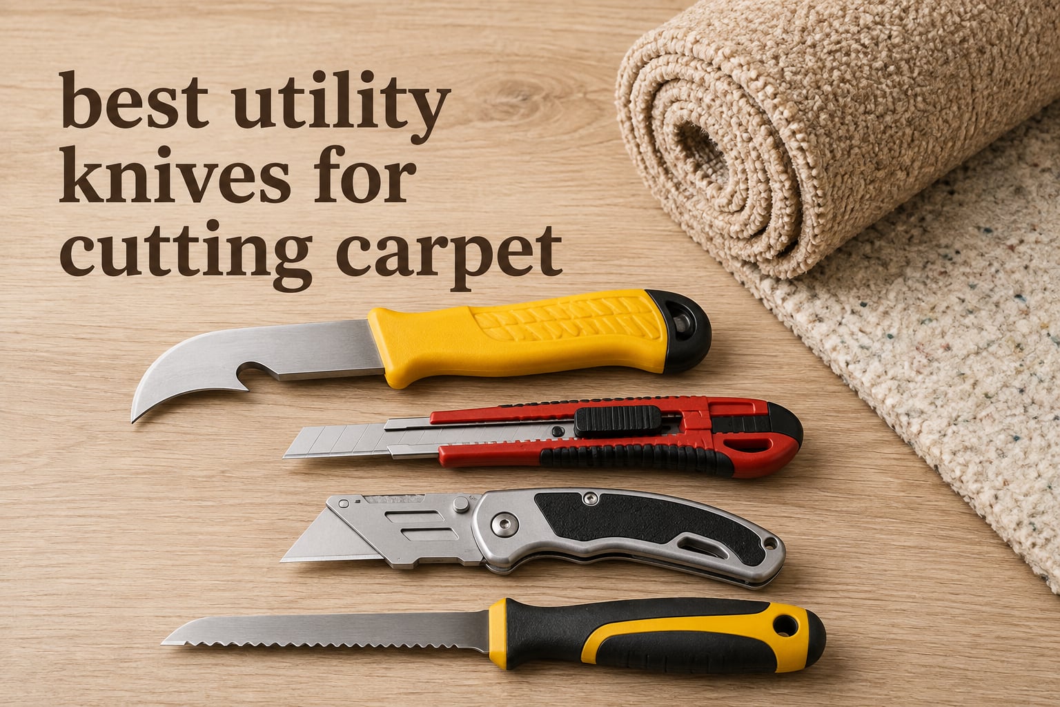 best utility knives for cutting carpet