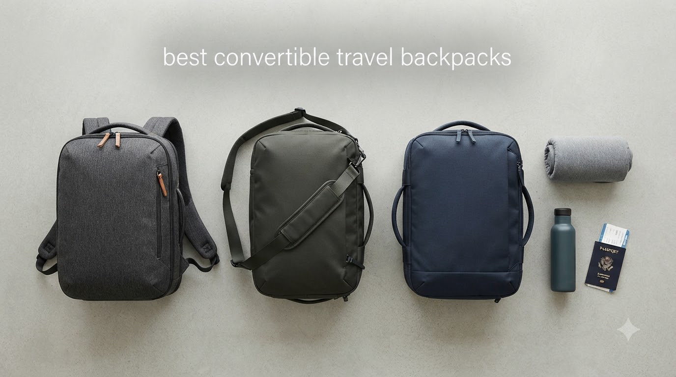 best convertible travel backpacks