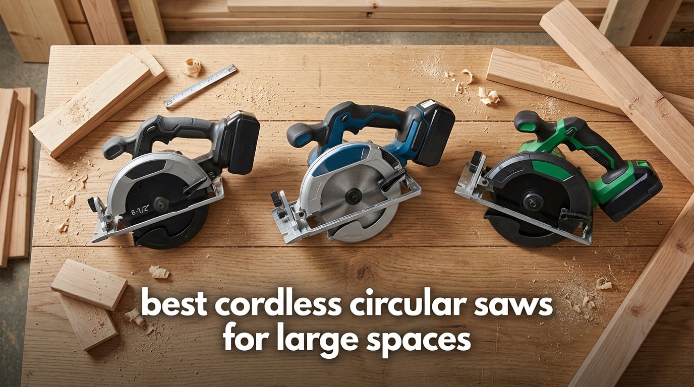 best cordless circular saws for large spaces
