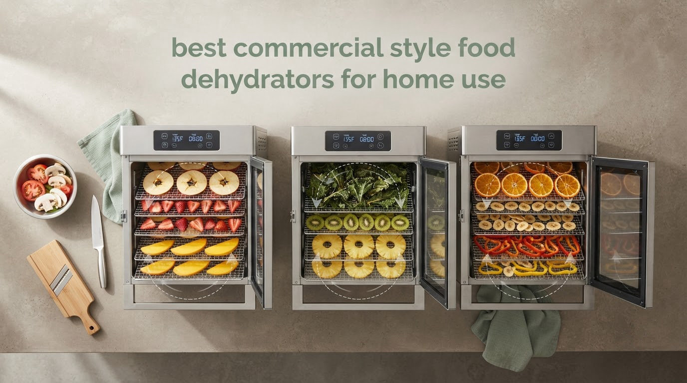 best commercial style food dehydrators for home use