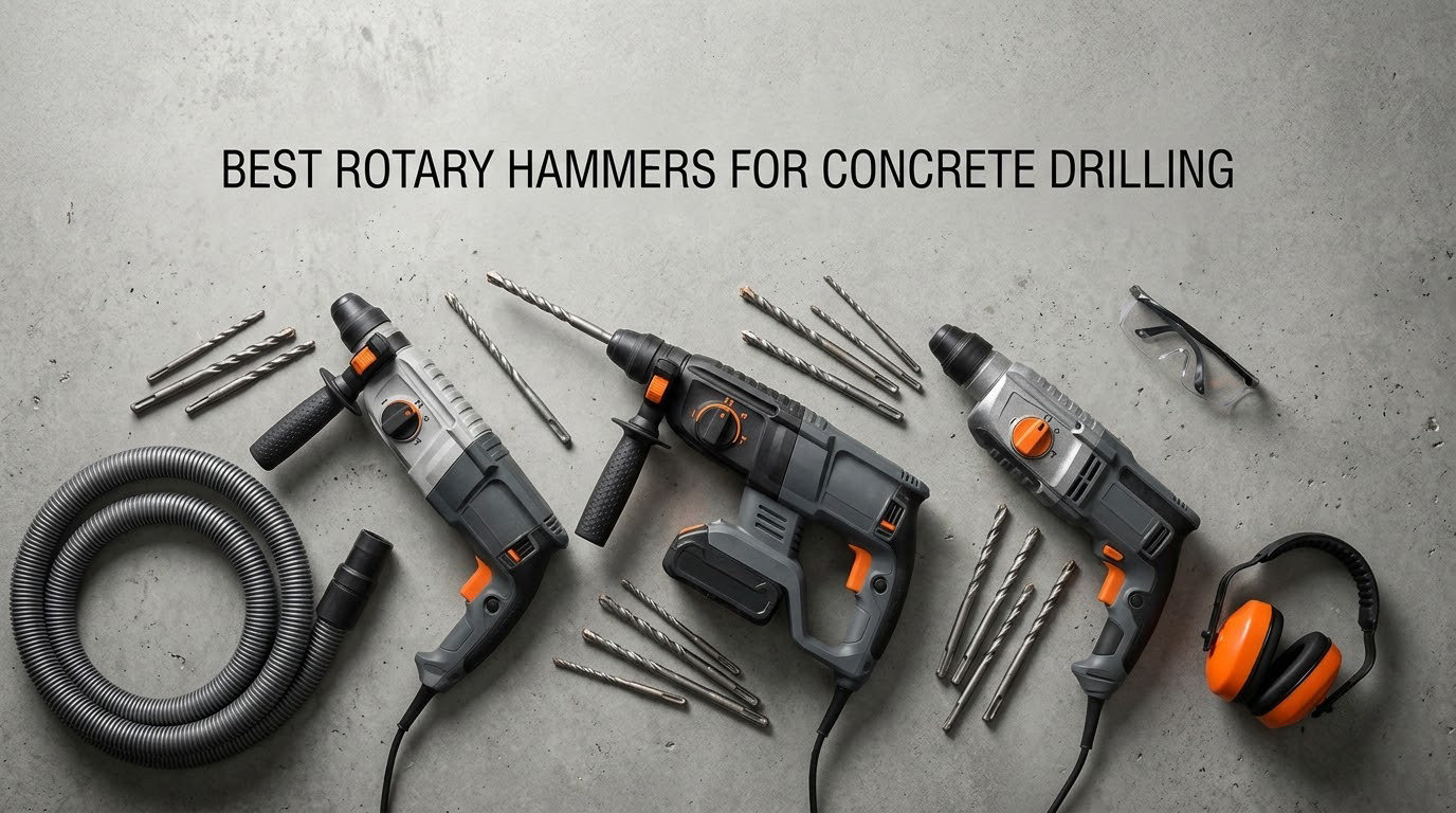 best rotary hammers for concrete drilling