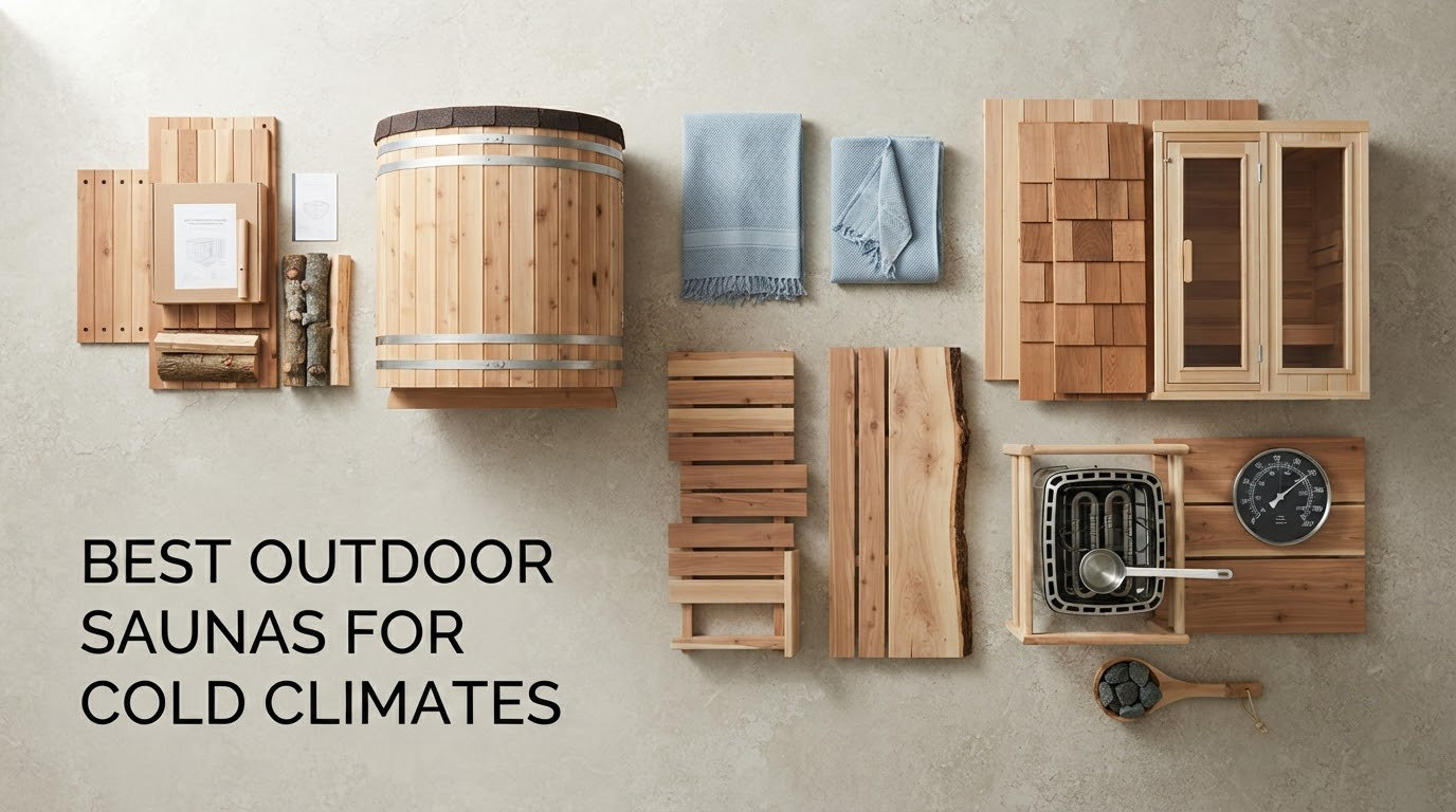 best outdoor saunas for cold climates